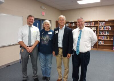 Constitution day delivery at Central HS in Bruceton